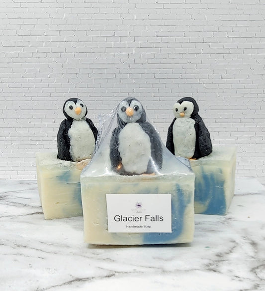 Glacier Falls Penguin soap