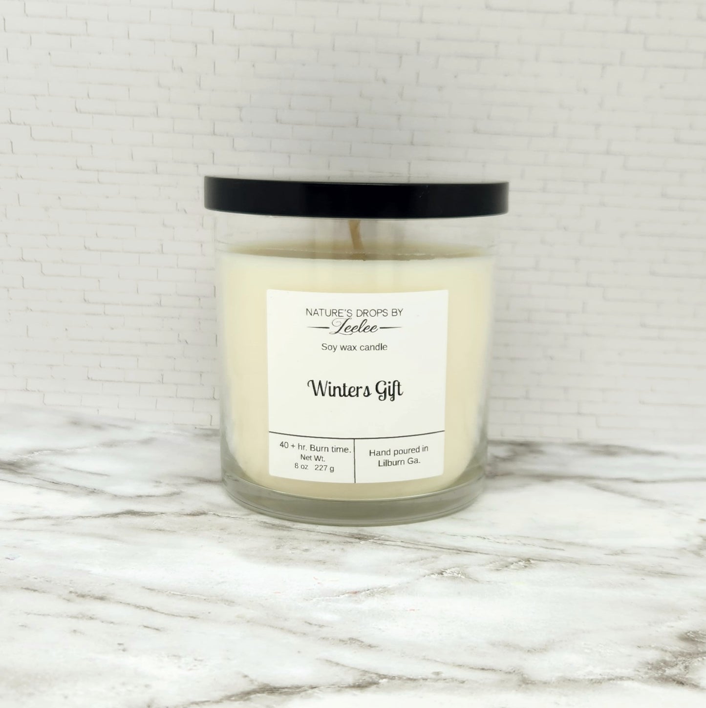 Winters Gift Soy Candle