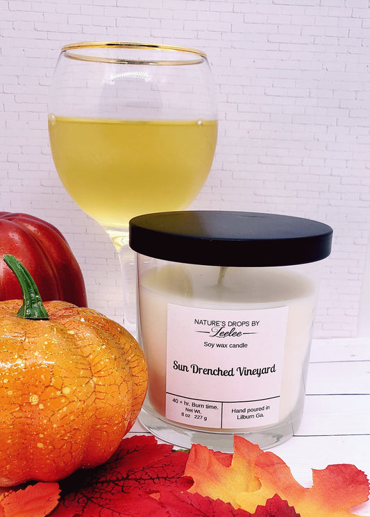 Sun drenched Vineyard Soy Candle