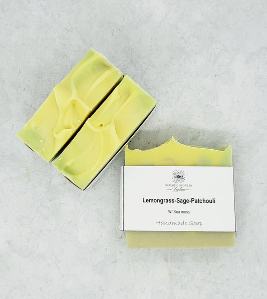 Lemongrass Sage & Patchouli- Bar Soap